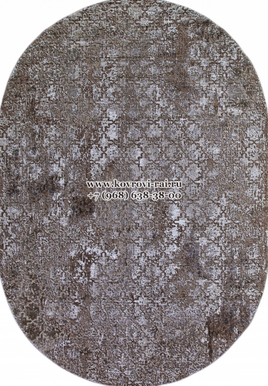 Ковер ARMINA 03746A BROWN BROWN овальный
