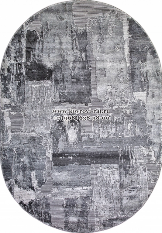 Ковер ARMINA 03758A GREY GREY овальный