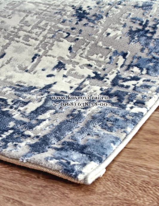 Ковер ARMINA 03858 A BLUE BLUE прямоугольный