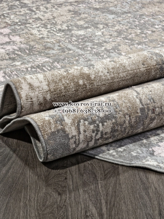 Ковер LIMAN F163 BEIGE PINK овальный