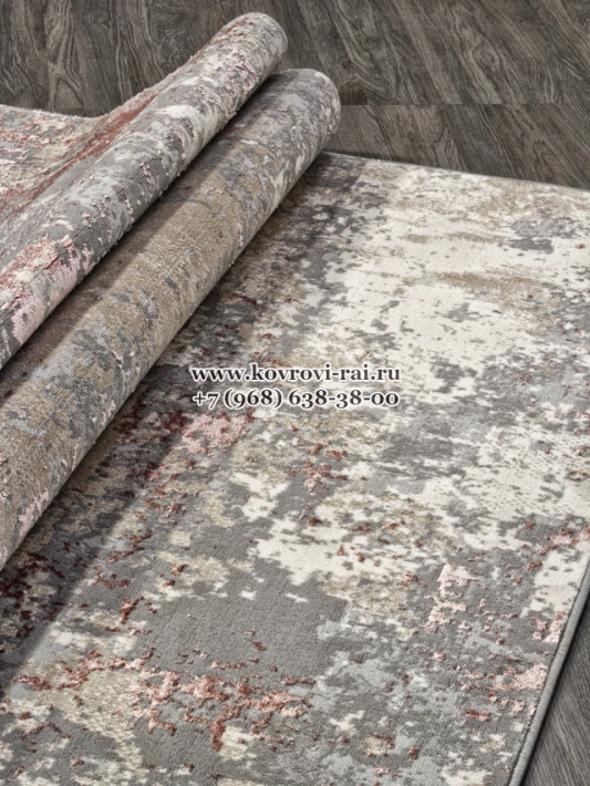 Ковер LIMAN F163 BEIGE PINK прямоугольный
