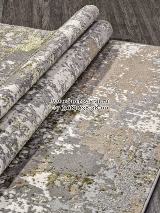 Ковер LIMAN F163 CREAM GREEN прямоугольный