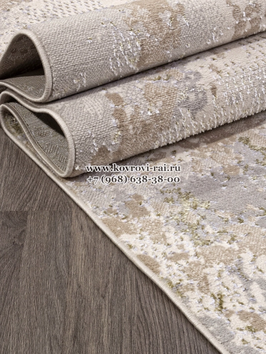 Ковер LIMAN F171 CREAM GREEN прямоугольный