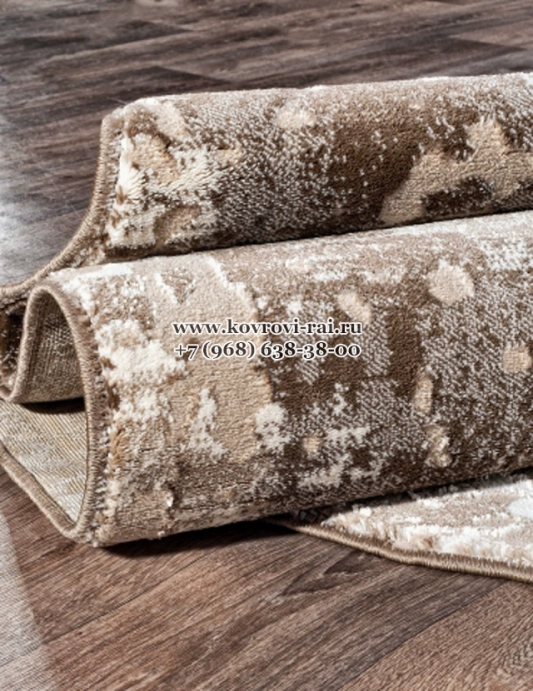 Ковер MARDAN 1232A VIZON COKEN BROWN овальный