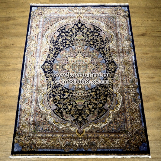 Ковер QUM 2004C NAVY CREAM прямоугольный