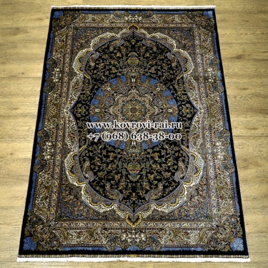Ковер QUM 2004C NAVY CREAM прямоугольный