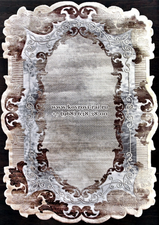 Ковер SAFIR 00857C GREY BROWN прямоугольный