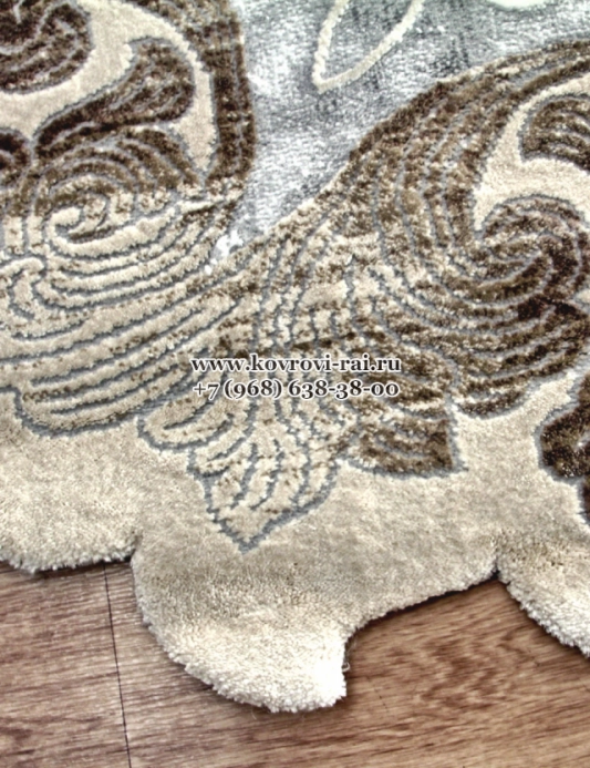 Ковер SAFIR 00857C GREY BROWN прямоугольный