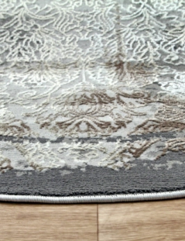 Ковер ARMINA 03801A GREY BROWN овальный