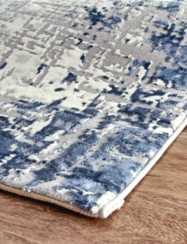 Ковер ARMINA 03858 A BLUE BLUE прямоугольный