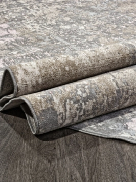 Ковер LIMAN F163 BEIGE PINK овальный