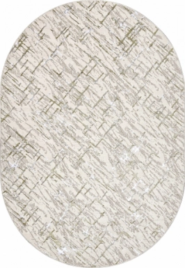 Ковер LIMAN F164 CREAM GREEN овальный