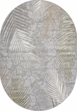 Ковер LIMAN F167 GRAY GREEN овальный