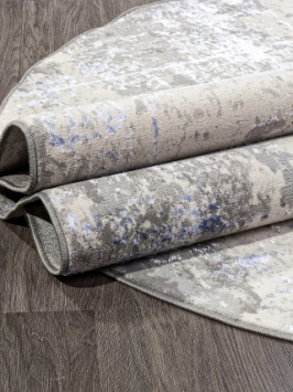 Ковер LIMAN F169 CREAM BLUE овальный